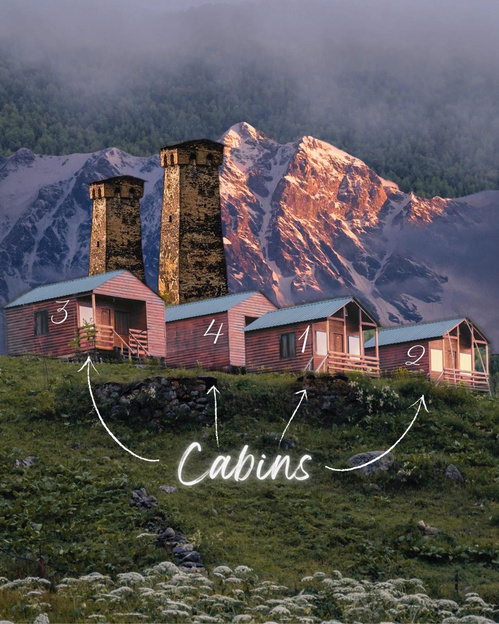 Ushguli°Cabins 外观 照片